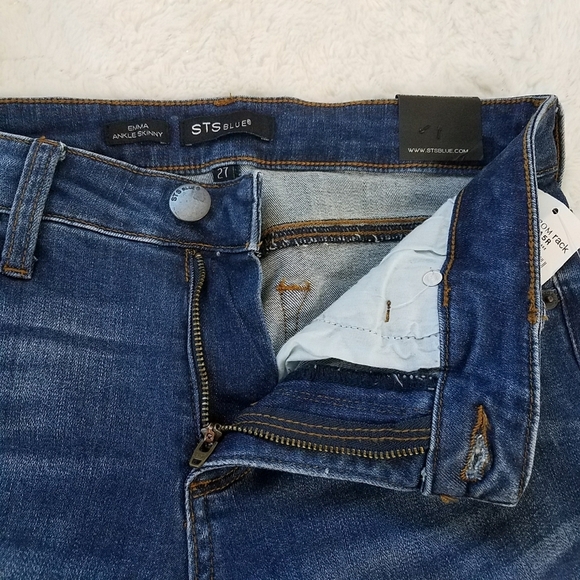 2 PAIRS STS Blue Emma Ankle Skinny Jeans - Picture 7 of 12